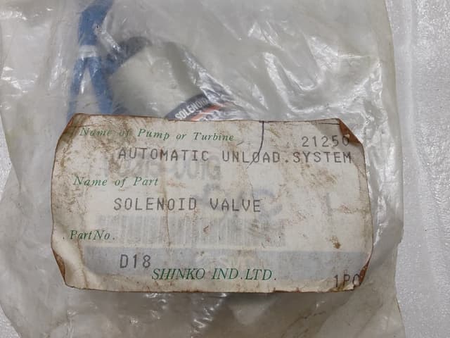 SMC VO315 - 001G Solenoid Valve 0 - 1.0 MPa AC 100V 50/60 Hz / VO315-001G