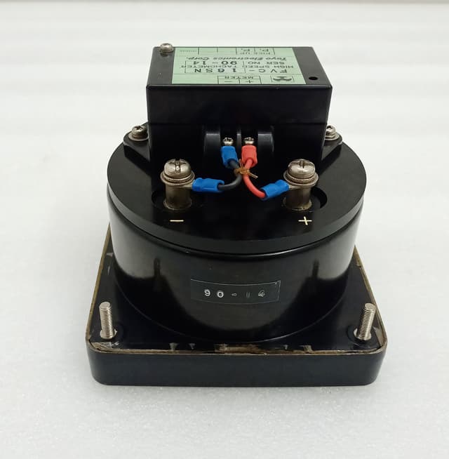 Toyo Electronics 0-16 x1000 RPM Meter DGf-110 w/ FVC-16SN HIGH SPEED TACHOMETER