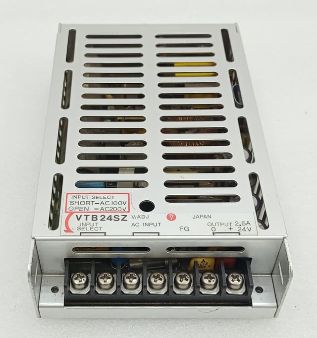 ETA VTB24SZ Switching Power Supply Input Select 100V/200V Output 24V 2.5A JapanVTB24SZ Switching Power Supply Input Select 100V/200V Output 24V 2.5A Japan