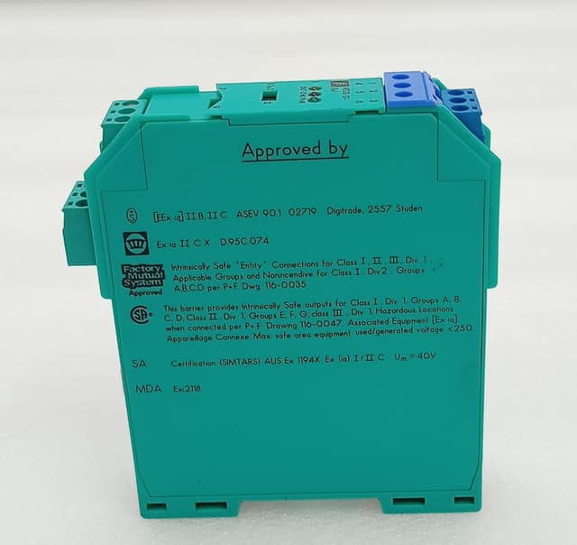 Pepperl+Fuchs KFD2-ST-Ex1 Isolation Amplifier 34786S 40V DC 100mA