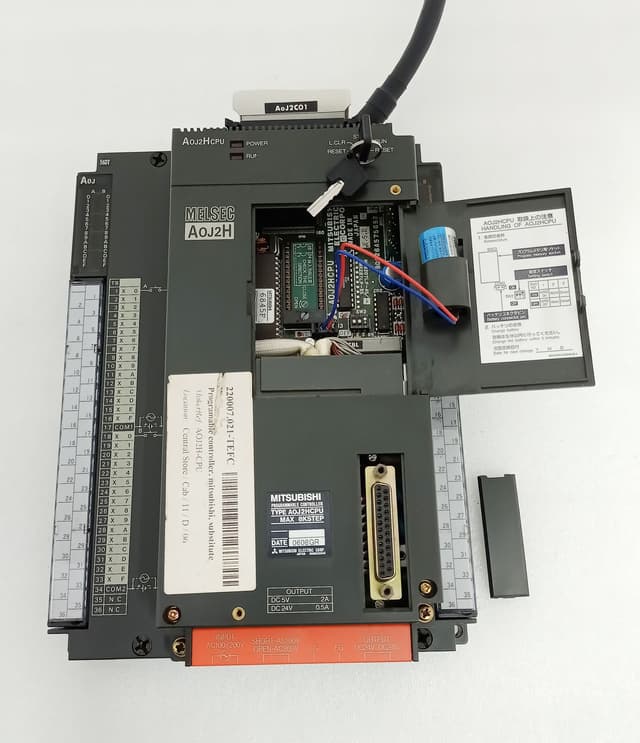 Mitsubishi MELSEC A0J2HCPU PLC CPU Module with A0J2-E56DT I/O Extension Bundle