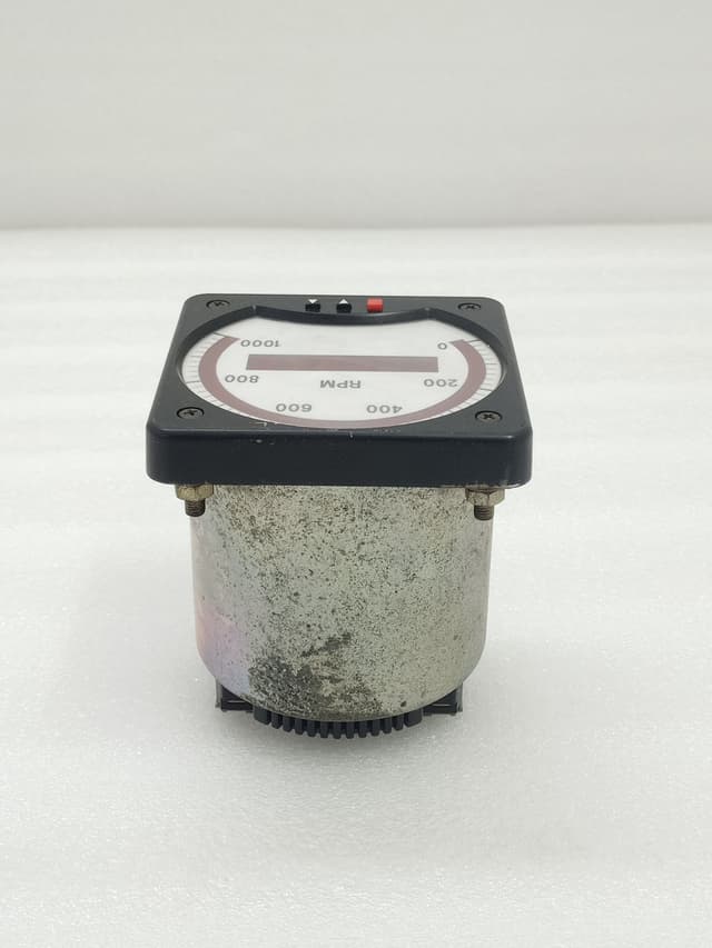 Weschler M9-8222 RPM Meter Digital Display 0-1000 Bar Display 0-1000 RPM