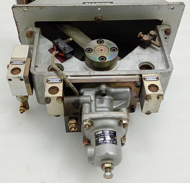 NABCO Marine Main Engine Engine Telegraph Unit w Nippon H-2-S1 Pneumatic Valve