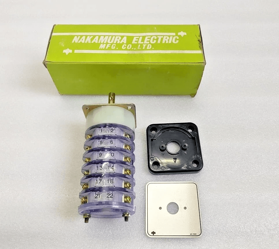 Nakamura DM-20 Selector Switch DMC 6-106 Et 500V Ith 20A Nakamura Electric - New