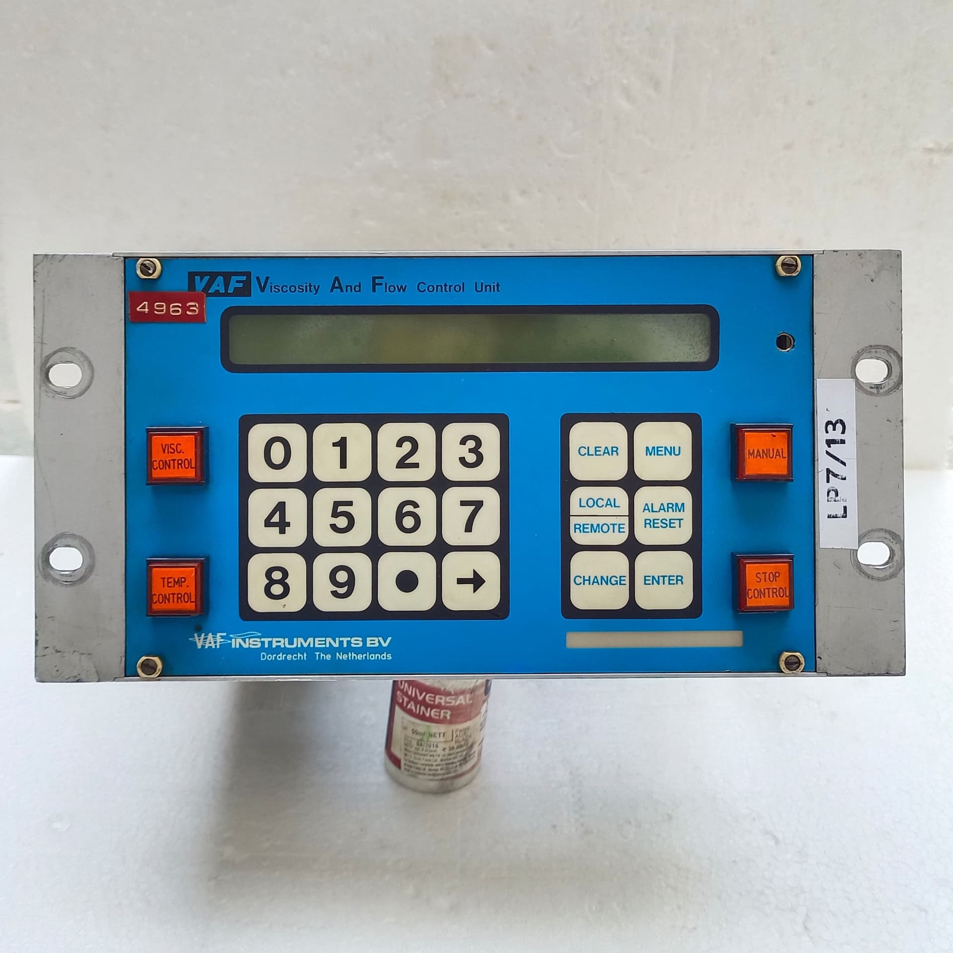 VAF Instruments 4963 Control Unit | LP7/13