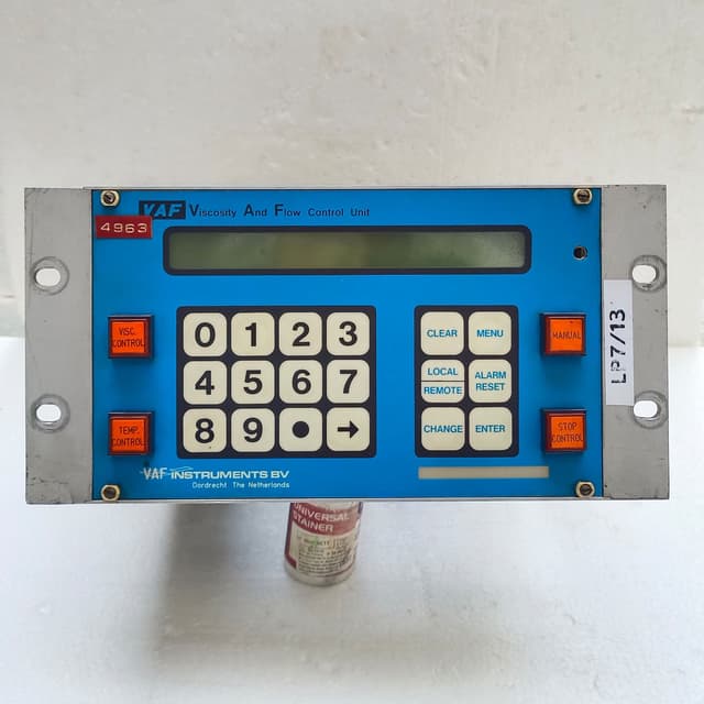 VAF Instruments 4963 Control Unit | LP7/13