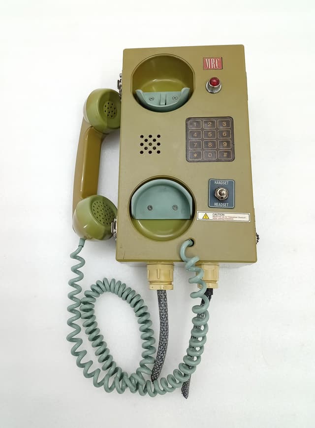 MRC LC-213G Marine AutoTelephone Keypad Ship Telephone w Anti-Noise Headset