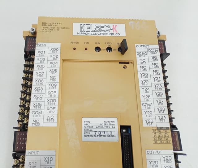 Mitsubishi KOJ2-DR Melsec-K PLC CPU Sequence Controller Module / Nippon Elevator