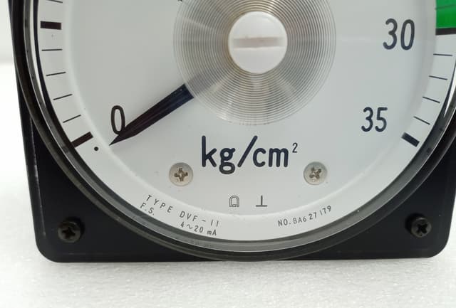 Toyo Keiki 0-35 kgcm² Pressure Indicator Gauge DVF-11 4–20 mA NO. BA627179