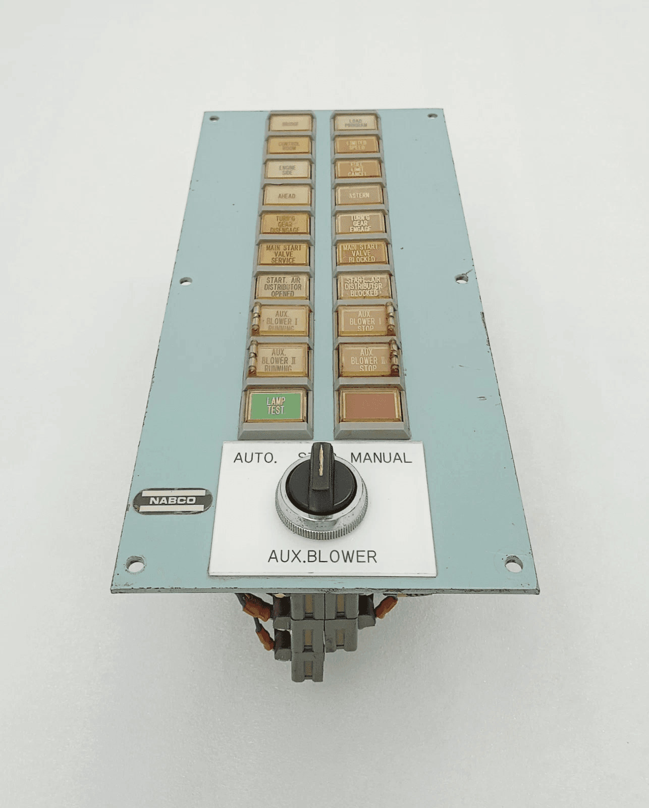 NABCO Marine Engine Control Panel, Bridge Indicator and Switch Panel