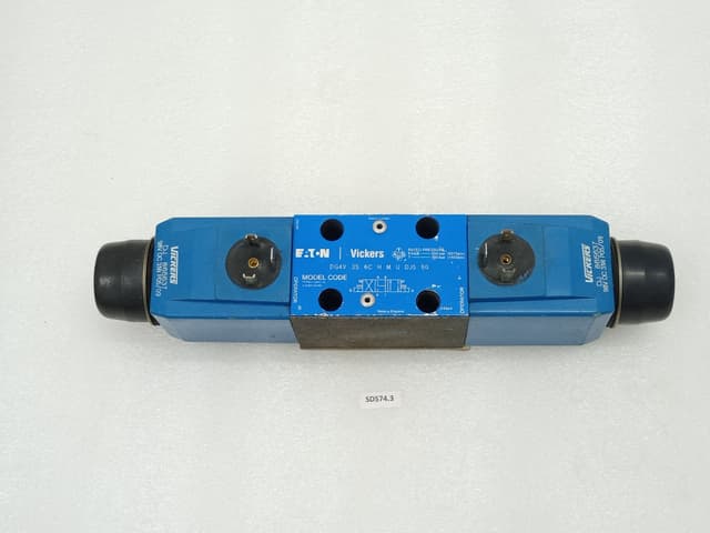 EATON Vickers DG4V 3S 6C H M U DJ5 60 Solenoid Control Valve / Vickers DJ 856537