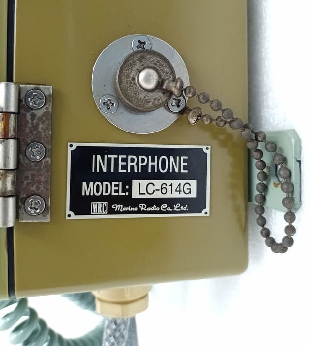 MRC LC-614G Marine Interphone Common Battery Telephone w MRC MR-2000 Headset Set