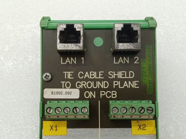 Stein Sohn F902004A Dual 10 Base-T Adaptor / H.M. Stein Sohn F902004A Adaptor