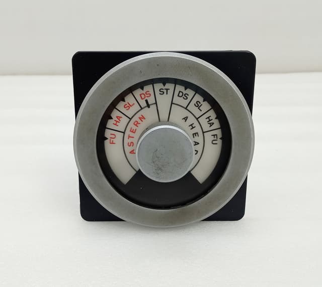 Marine Engine Telegraph Nautical Ship Control Indicator Ahead Astern