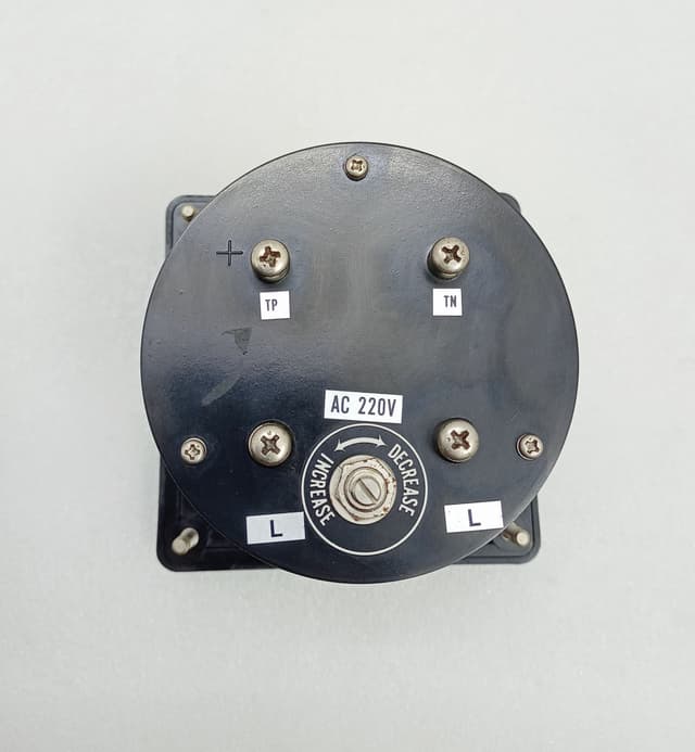KURAMOTO Instrument 876128-4 RPM Indicator 1:1 Ahead 120-0-120 Astern / Japan #2