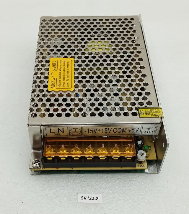 Shanghai Wenbo WBK-C60C Triple Output SMPS Power Supply +5V 5A/+15V 2A/-15V 0.5A