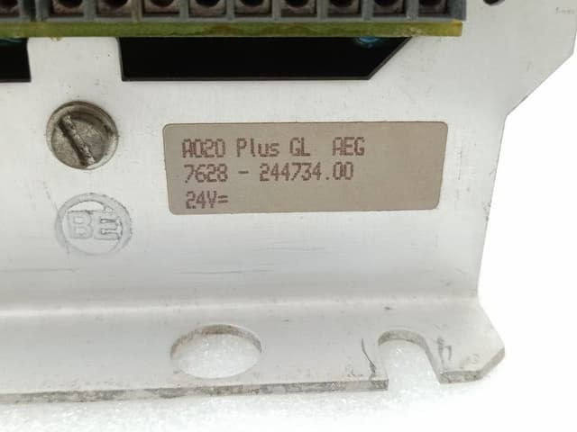 AEG Modicon A020 Plus Compact Programmable Controller 7628 - 244734.00 24V