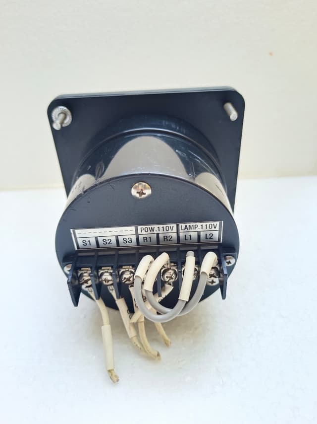 DKE DK-2412 Meter / Lamp . AC 110 V / PORT/STBD 0 to 40