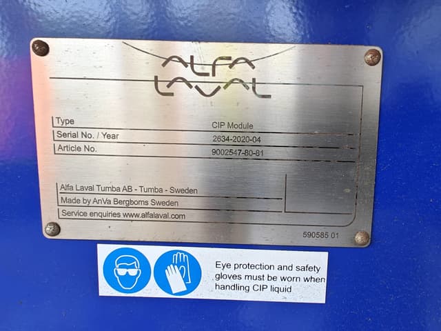 Alfa Laval BWTS CIP Module Part No. 9002547 – 80 – 81 | Ballast Water Treatment System