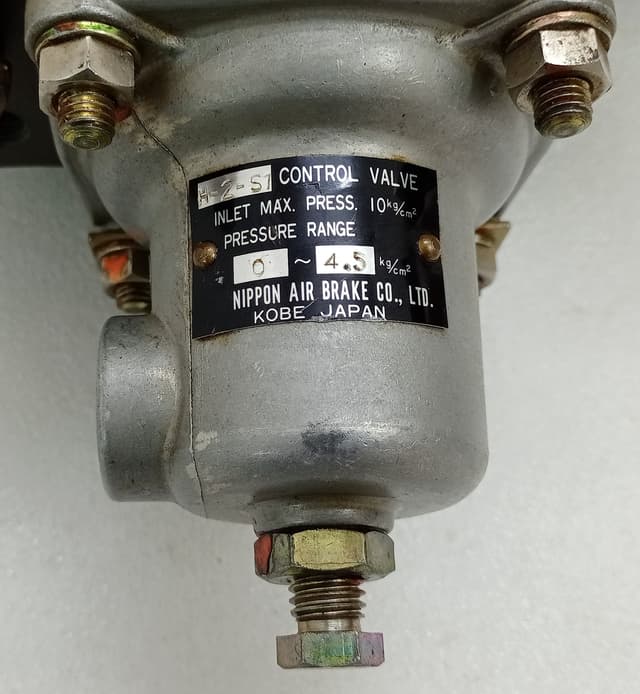 NABCO Marine Main Engine Engine Telegraph Unit w Nippon H-2-S1 Pneumatic Valve