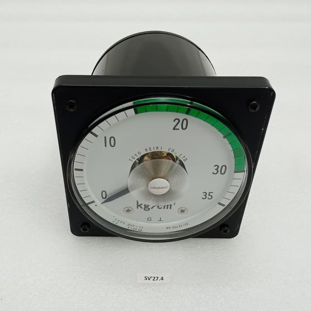 Toyo Keiki 0-35 kgcm² Pressure Indicator Gauge DVF-11 4–20 mA NO. BA627179