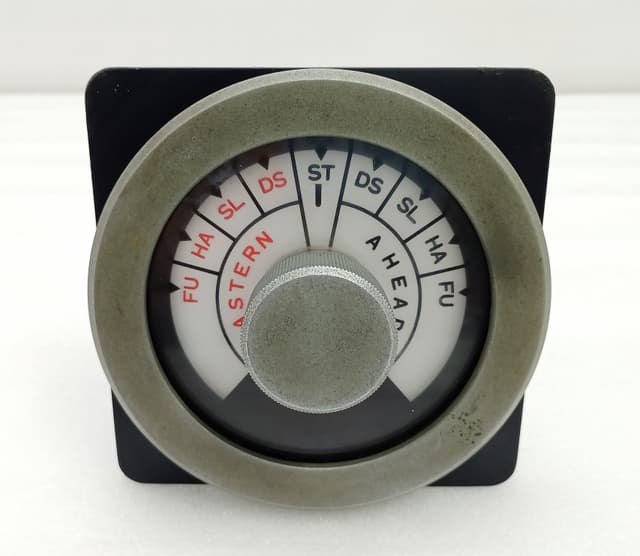 Marine Engine Telegraph Nautical Ship Control Indicator Ahead Astern #2