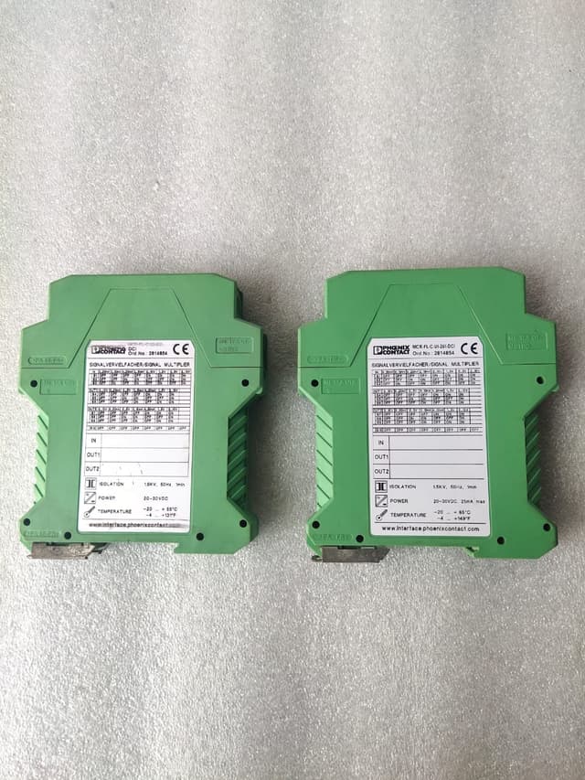 Phoenix Contact MRC-FL-C-2UI-DCI / Signal Conditioner / MCR signal multiplier