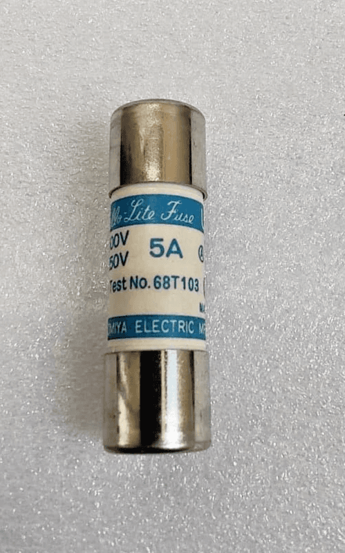 Cello Lite UC-1 Fuse 5 Ampere AC 500V DC 250V Utsunomiya Electric Fuse - 4pc Lot