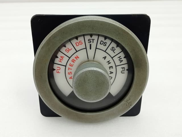 Marine Engine Telegraph Nautical Ship Control Indicator Ahead Astern #2
