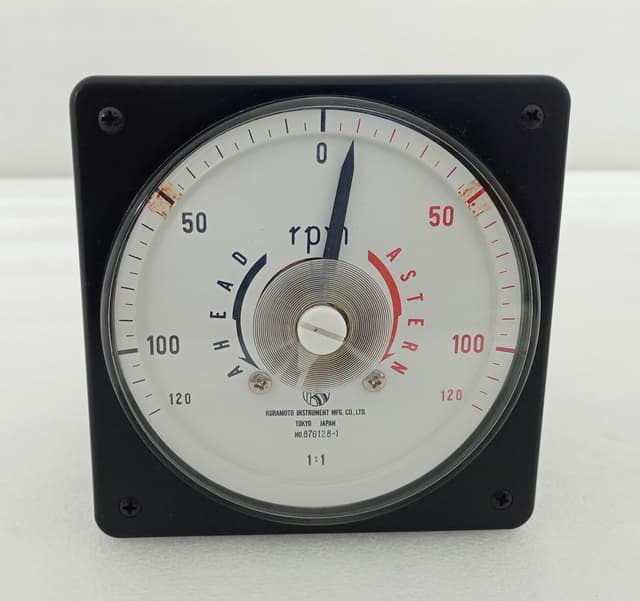 Nunotani Keiki F.O. Pump Mark Indicator w/ Tamagawa Seiki TS 5N2E12 Sync Motor