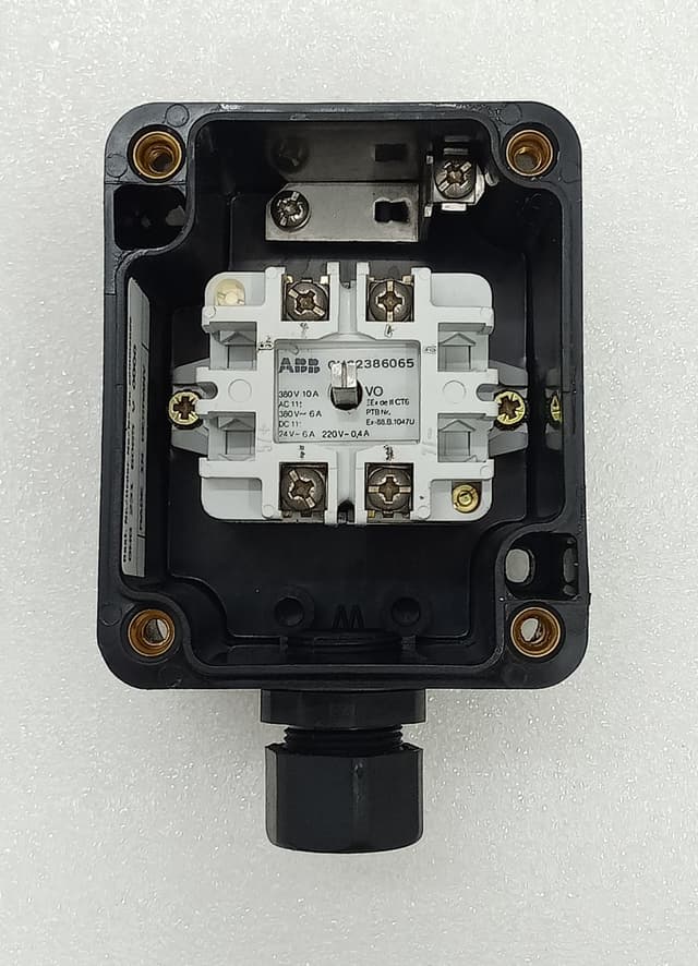 ABB CEAG GHG 231 Control Switch / ABB GHG2386065 / GHG 231 6065 V 0000 / New