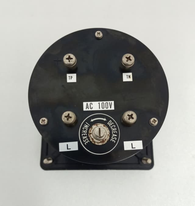 KURAMOTO Instrument 876128-3 RPM Indicator 1:1 Ahead 120-0-120 Astern / Japan #1