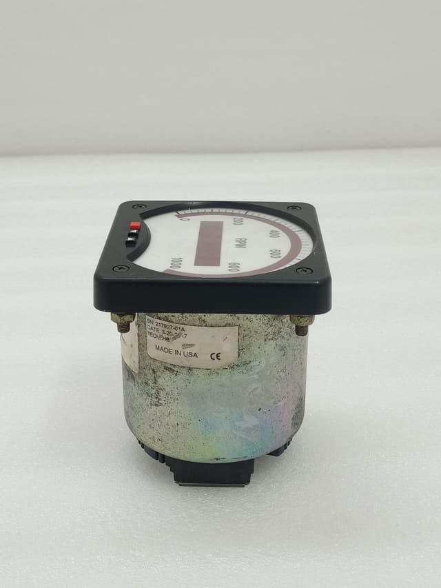 Weschler M9-8222 RPM Meter Digital Display 0-1000 Bar Display 0-1000 RPM