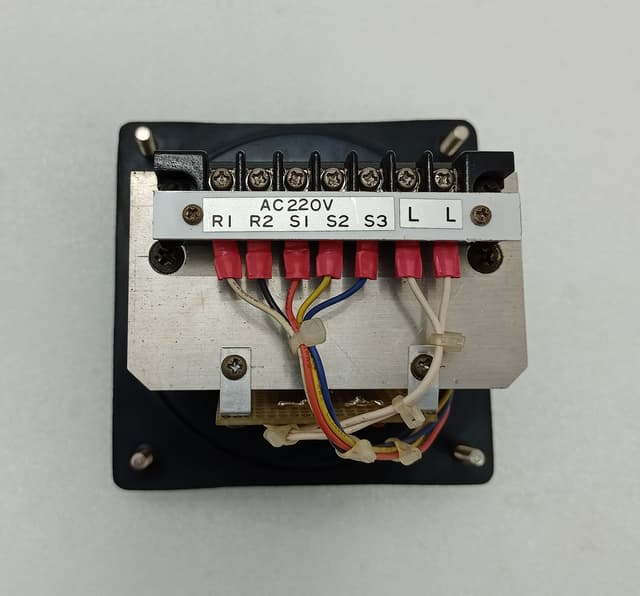 KURAMOTO Rudder Angle Indicator 70-0-70 Port/Starbd w TAMAGAWA TS4E12 Sync Motor KURAMOTO INSTRUMENT Marine Rudder Angle Indicator 70-0-70 Port/Starboard Marine Rudder Angle Indicator (RAI) KURAMOTO INSTRUMENT Marine Rudder Angle Indicator 70-0-70 Port/Starboard NO.876957-3 Vintage Marine Ship Gauge Synchro Dial / Kuramoto Tamagawa Seiki Indicator For sale is a genuine, high-grade Kuramoto Instrument Manufacturing Co., Ltd. Marine Rudder Angle Indicator loop dial face. This Japanese legacy navigation instrument features an expanded 70-0-70 degree scale for both Port (Red) and Starboard (Green) rudder position tracking. TAMAGAWA SEIKI TS4E12 Marine Synchro Rudder Angle Indicator Kuramoto 220V 70-0-70 Kuramoto Marine Rudder Gauge Meter TS4E12 Tamagawa Seiki Synchro Motor