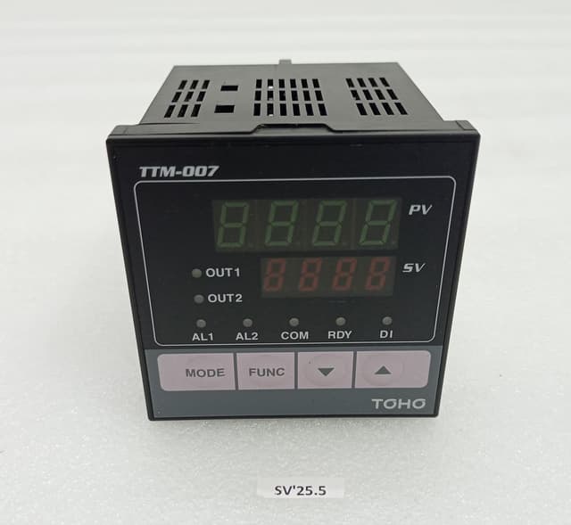 Toho TTM-007 Digital Temperature Controller TTM-007-R-A 100-240VAC 50/60HZ 10VA