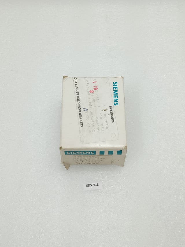 Siemens 3TY7 561-1A and 3TY7 561-1B Auxiliary Switch 1NC+1NO