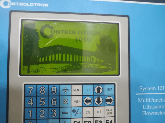 Controlotron 1010 DNR-T2KGZ1-S9 MultiFunction Ultrasonic Flowmeter System 1010