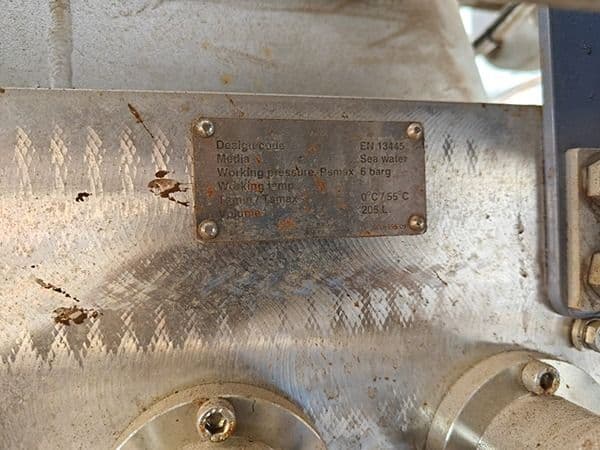 Alfa Laval BWTS UV Reactor Model 1500 Part No. 9035990 – 80 | Ballast Water Treatment System