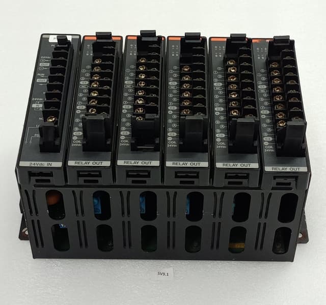 Toshiba Series EX100 Modules with EX10*UBB1 Rack 6 modules - PS2-2 1pc, RO61 5pc