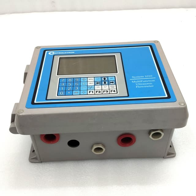 Controlotron 1010 DNR-T2KGZ1-S9 MultiFunction Ultrasonic Flowmeter System 1010