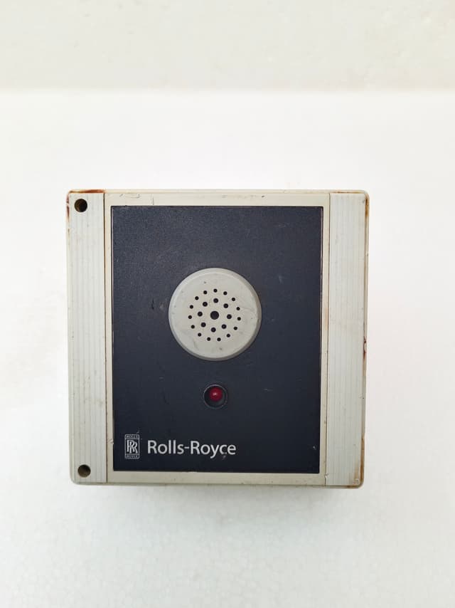 Rolls-Royce Marine 63392 Buzzer Panel | type un 925.1 | INST No: L00121544  Made in Norway