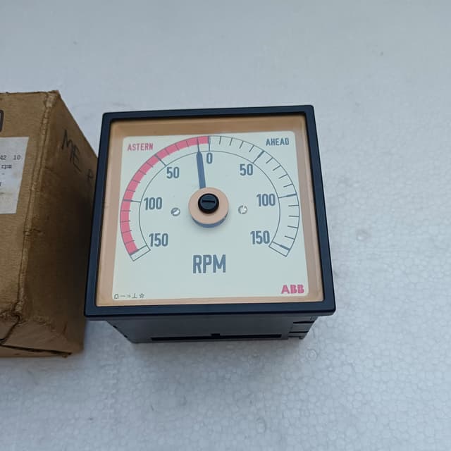 ABB Rpm Meter Type D096 – C | - 150 to +150 | 1DD16142 10 |3BSC65DDD2R9
