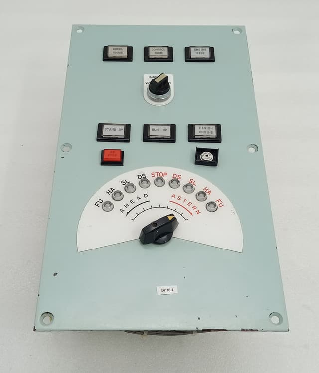 Mitsui BMS-1500 Marine Engine Control Panel /Machine No. E-7984 NV Type NOA-3720