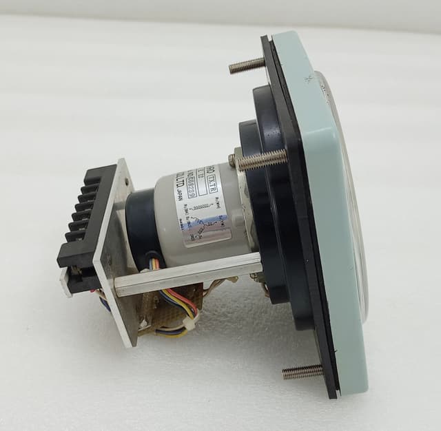 KURAMOTO Rudder Angle Indicator 70-0-70 Port/Starbd w TAMAGAWA TS4E12 Sync Motor