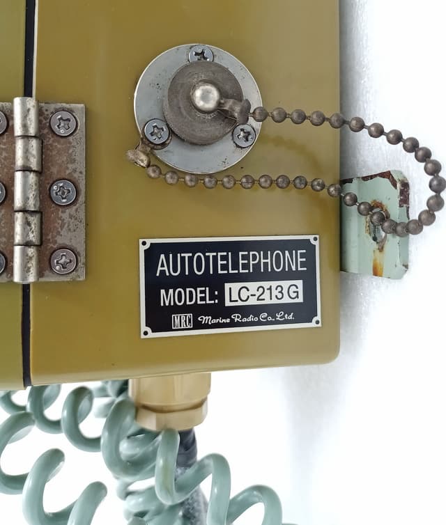 MRC LC-213G Marine AutoTelephone Keypad Ship Telephone w Anti-Noise Headset