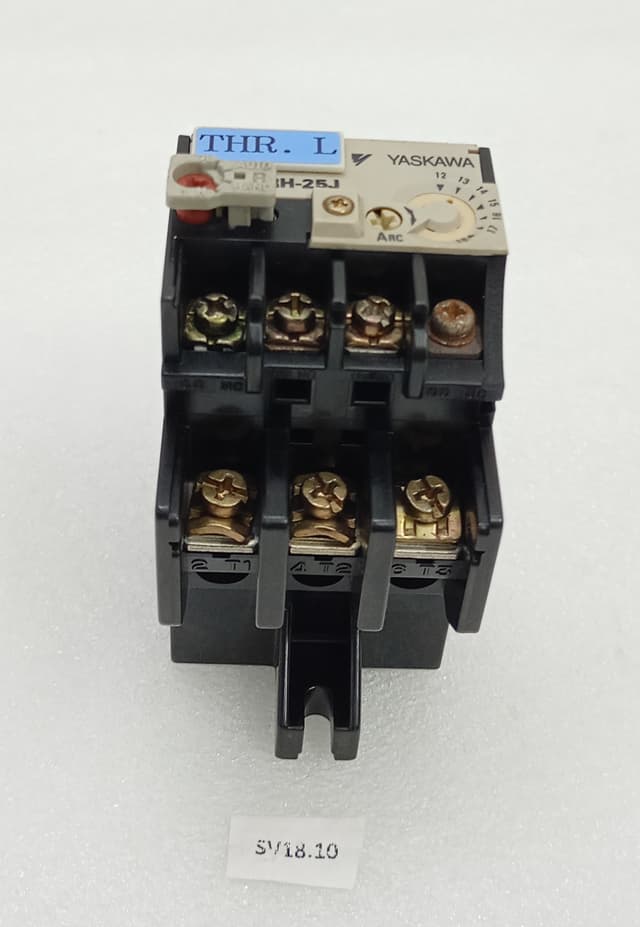 Yaskawa RH-25J Thermal Overload Relay Adj Range 12-18A / Yaskawa RH-25J/15 THR.L