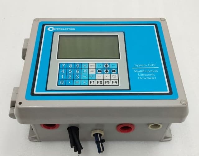 Controlotron Flowmeter Multifunction Ultrasonic System DNR-T2KGZ1-S9/ System 1010