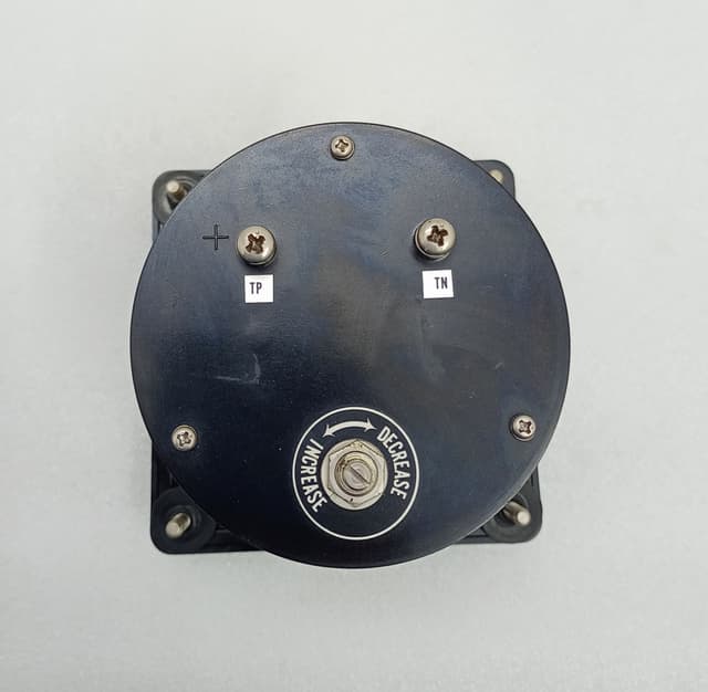 Nunotani Keiki F.O. Pump Mark Indicator w/ Tamagawa Seiki TS 5N2E12 Sync Motor