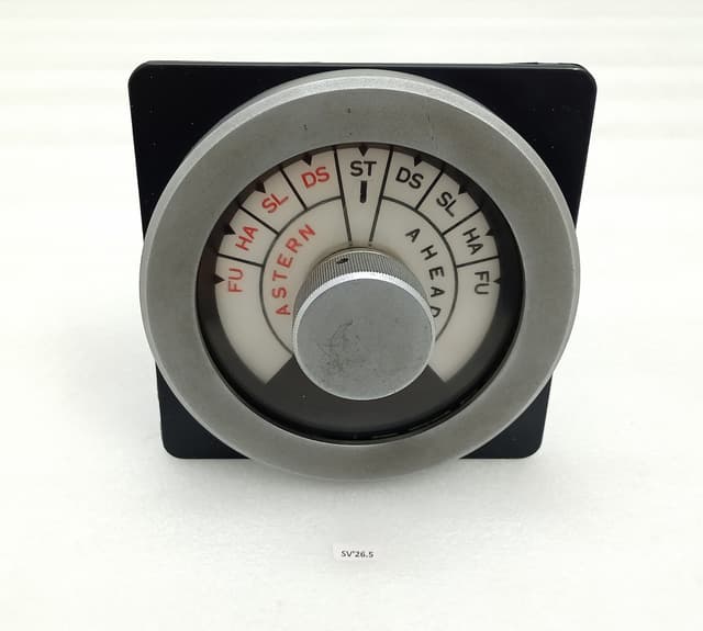 Marine Engine Telegraph Nautical Ship Control Indicator Ahead Astern