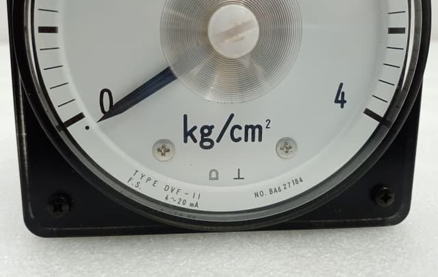 Toyo Keiki 0-4 kgcm² Pressure Indicator Gauge DVF-11 4–20 mA NO. BA627184